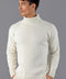 The Modern Submariner - Roll Neck Merino Wool Jumper Ecru-Jumper-Paul James Knitwear-XS-Ecru-Urbanheer