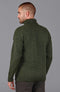 The Modern Submariner - Roll Neck Merino Wool Jumper Green-Jumper-Paul James Knitwear-XS-Green-Urbanheer