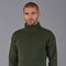 The Modern Submariner - Roll Neck Merino Wool Jumper Green-Jumper-Paul James Knitwear-XS-Green-Urbanheer