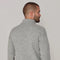 The Modern Submariner - Roll Neck Merino Wool Jumper Light Grey-Jumper-Paul James Knitwear-S-Light Grey-Urbanheer