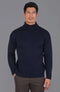 The Modern Submariner - Roll Neck Merino Wool Jumper Navy-Jumper-Paul James Knitwear-XS-Navy-Urbanheer