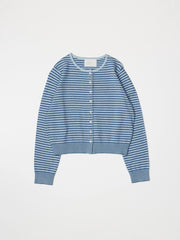 The Montana Cardigan | Striped Button-Down Cardigan BLUE/NAVY-Cardigan-All Row-S-BLUE/NAVY-Urbanheer