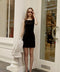 The Nikki Dress | Brushed Cotton Mini Dress BLACK-Dress-All Row-S-BLACK-Urbanheer
