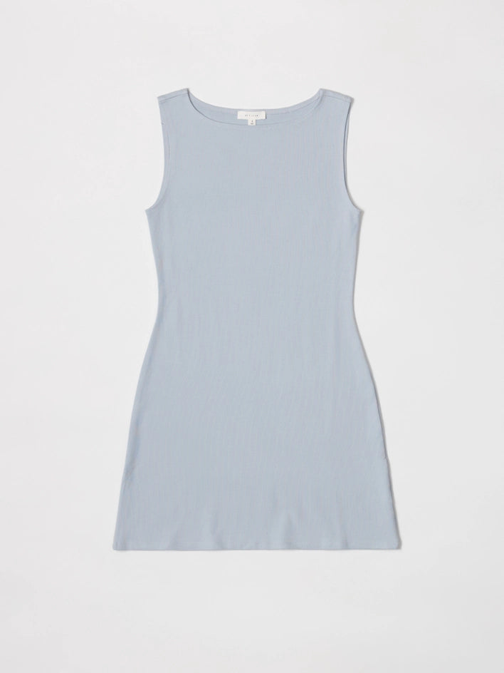 The Nikki Dress | Brushed Cotton Mini Dress LIGHT BLUE-Dress-All Row-S-LIGHT BLUE-Urbanheer