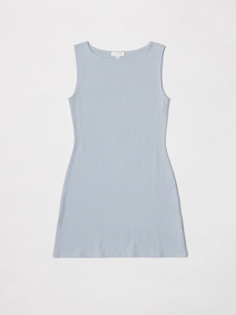 The Nikki Dress | Brushed Cotton Mini Dress LIGHT BLUE-Dress-All Row-S-LIGHT BLUE-Urbanheer