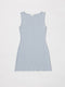 The Nikki Dress | Brushed Cotton Mini Dress LIGHT BLUE-Dress-All Row-S-LIGHT BLUE-Urbanheer