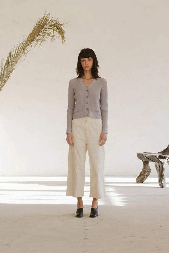 The Noor Cardigan | V-Neck Button-Down Cardigan-Cardigan-All Row-S-Urbanheer