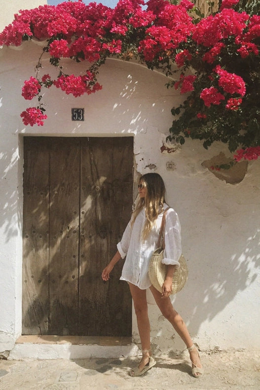 The Palma Shirt // Blanco-Shirt-Beachwood Baby-100% Linen-Urbanheer