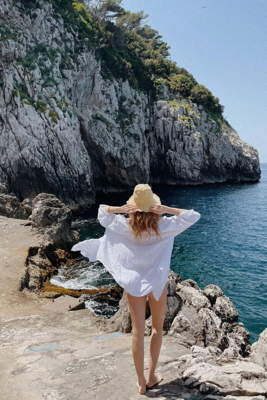 The Palma Shirt // Blanco-Shirt-Beachwood Baby-100% Linen-Urbanheer