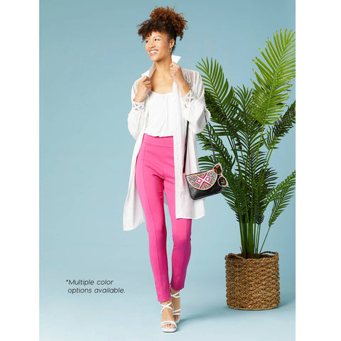 The Perfect Ponte Ankle Pant - Black