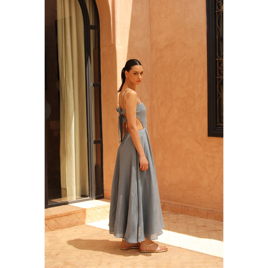 The Right Words Linen Dress-Dress-Dor Raw Luxury-XS-Urbanheer