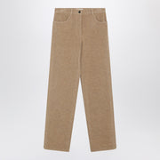 The Row Beige Clair corduroy trousers