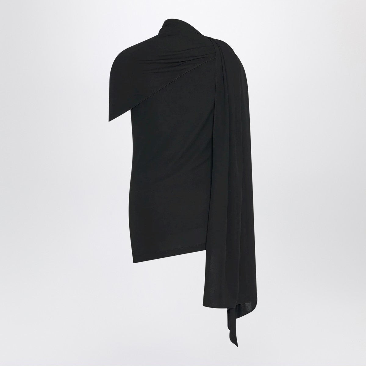 The Row Isadra top in black jersey