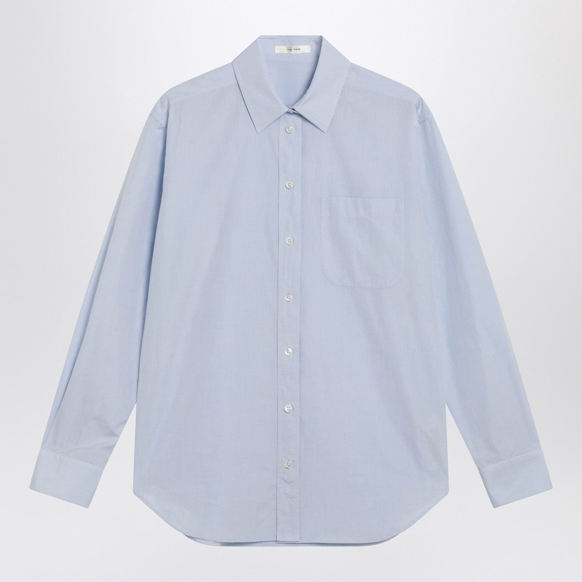 The Row Light blue cotton shirt