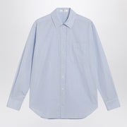 The Row Light blue cotton shirt