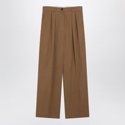 The Row Sand Igor trousers in cotton and cashmere