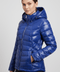 The Senenne | Hooded Down Jacket | Electric Blue