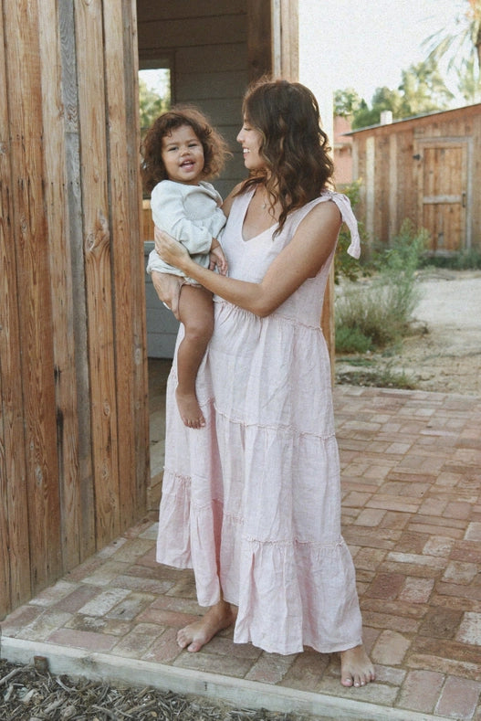 The Sevilla Dress // Blush-Dress-Beachwood Baby-One size fits most.-Urbanheer