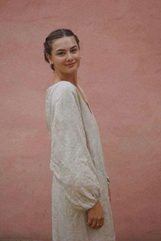 The Siena Dress // Moon-Dress-Beachwood-Bust: 44" Length: 55"-Urbanheer