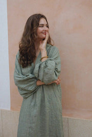 The Siena Dress // Sage-Dress-Beachwood-One size fits most.-Urbanheer