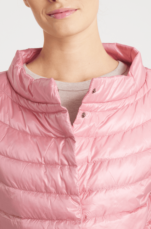 The St Barts | Down Vest | Dusty Rose