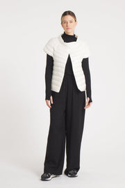 The St Barts | Down Vest | Ivory