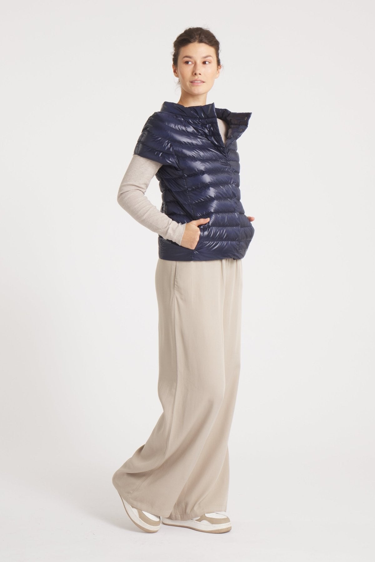 The St Barts | Down Vest | Navy