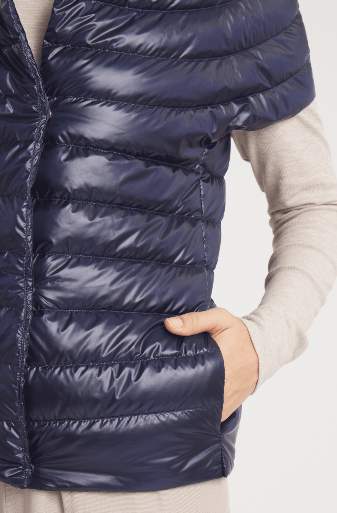 The St Barts | Down Vest | Navy