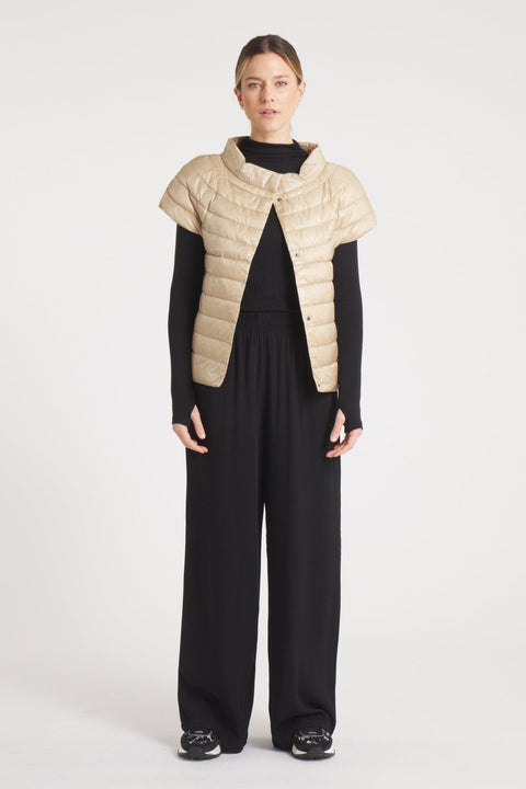The St Barts | Down Vest | Taupe