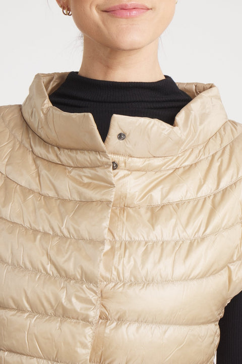 The St Barts | Down Vest | Taupe