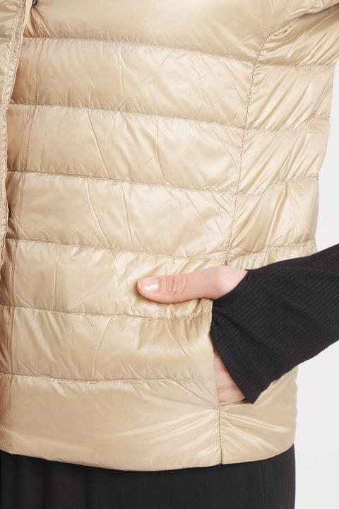 The St Barts | Down Vest | Taupe
