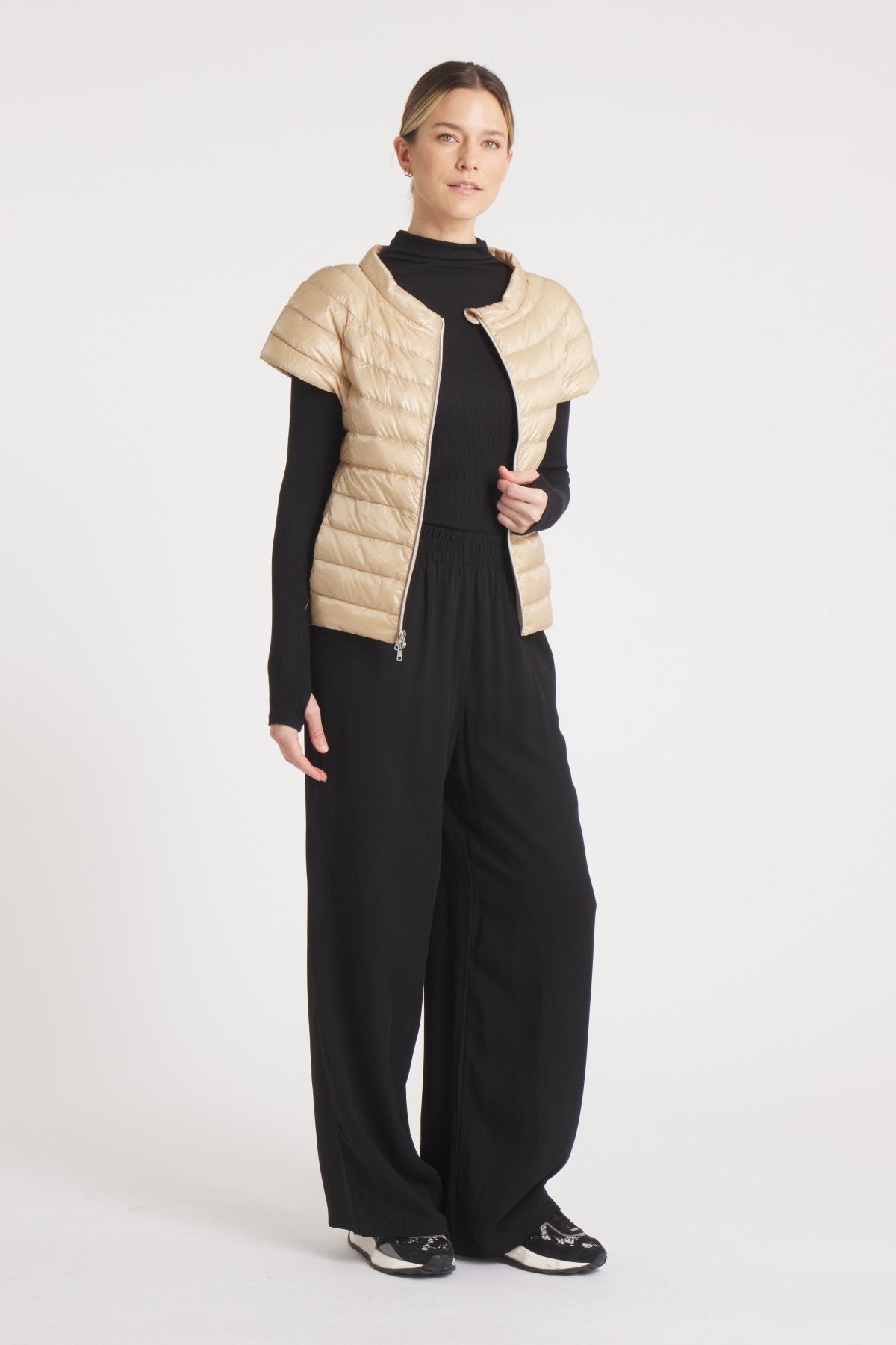 The St Ives | Down Vest | Camel