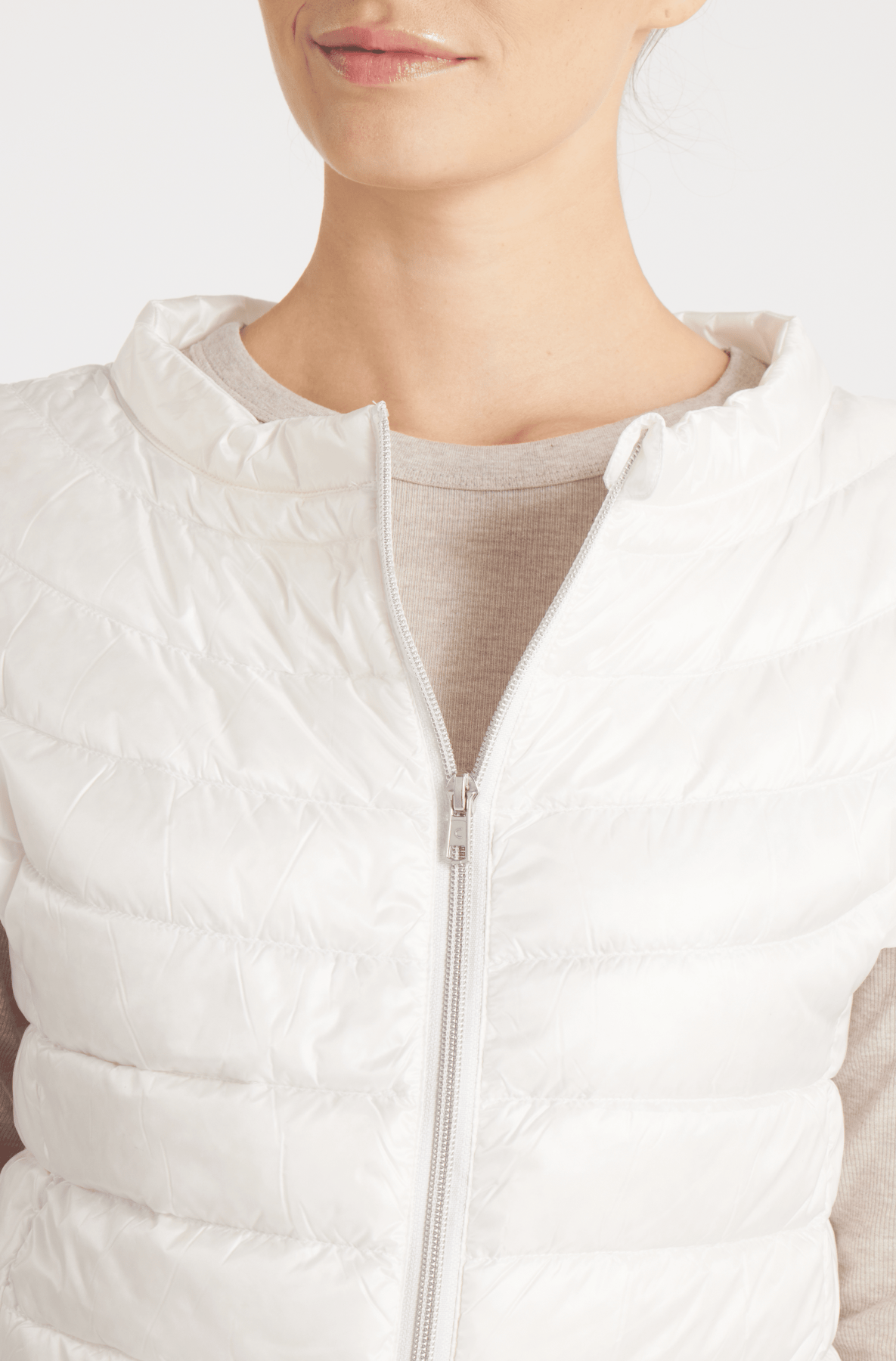 The St Ives | Down Vest | Ivory