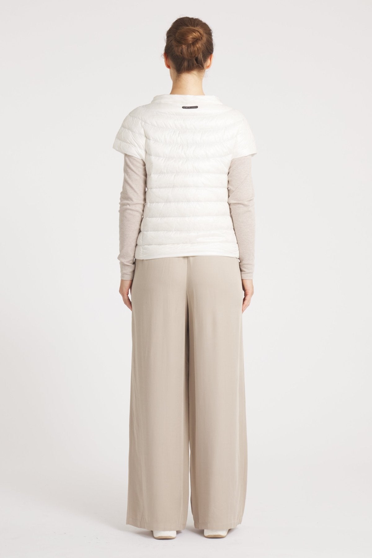 The St Ives | Down Vest | Ivory