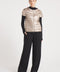 The St Ives | Down Vest Metallic Gold