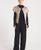 The St Ives | Down Vest Metallic Gold