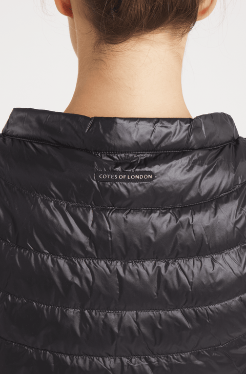 The St Ives | Down Vest | Midnight Black