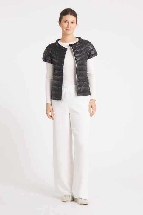 The St Ives | Down Vest | Midnight Black