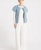 The St Ives | Down Vest | Steel Blue