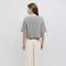 The Stacey Cardigan | Brushed Half Sleeve Cardigan HEATHER GREY-Cardigan-MOD REF-S-HEATHER GREY-Urbanheer