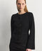 The Tyler Cardigan | Bell Sleeve Buttoned Cardigan BLACK-Cardigan-MOD REF-S-BLACK-Urbanheer