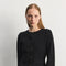 The Tyler Cardigan | Bell Sleeve Buttoned Cardigan BLACK-Cardigan-MOD REF-S-BLACK-Urbanheer