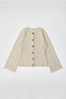 The Tyler Cardigan | Bell Sleeve Buttoned Cardigan Beige-Cardigan-MOD REF-S-Beige-Urbanheer