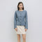 The Tyler Cardigan | Bell Sleeve Buttoned Cardigan Blue-Cardigan-MOD REF-S-Blue-Urbanheer