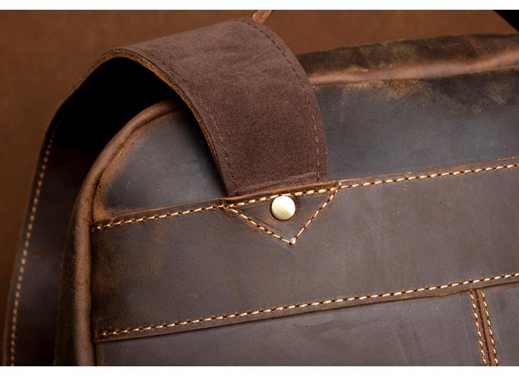 The Vernon Backpack | Genuine Vintage Leather Minimalist Backpack-Backpack-Steel Horse Leather-Leather-Urbanheer