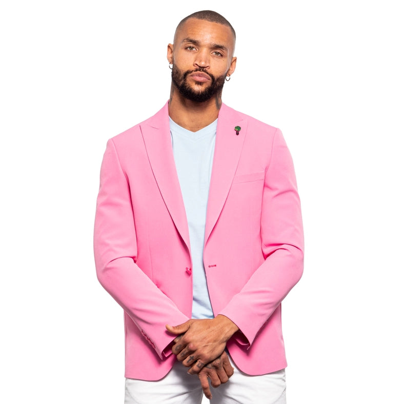 The Vice Jacket - Precious Pink-Jacket-Eight X-46R-PINK-Urbanheer