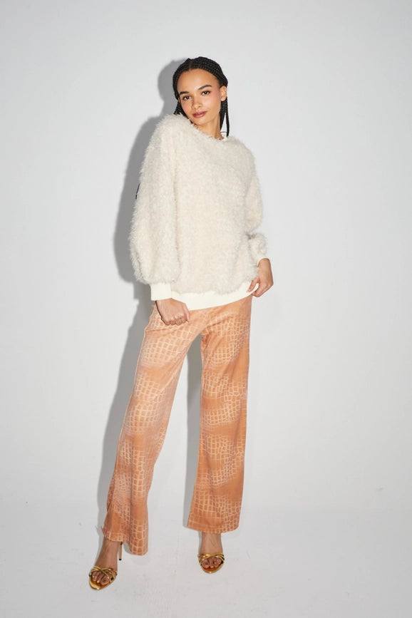 The White Félix Maxi Sweater-Sweaters-IMPREVU-XS-Urbanheer