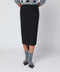 TheLatest Black cotton midi skirt