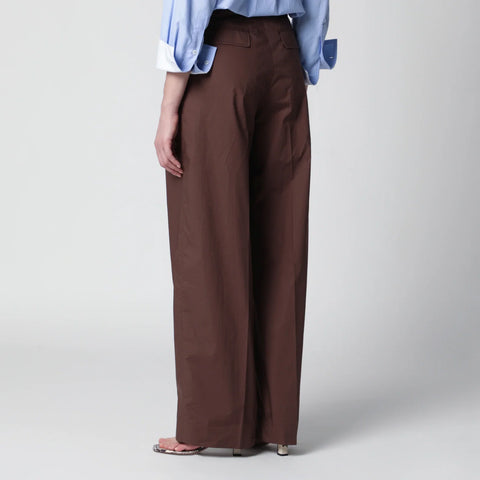 TheLatest Brown cotton trousers