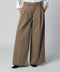 TheLatest Cognac cotton Deva trousers